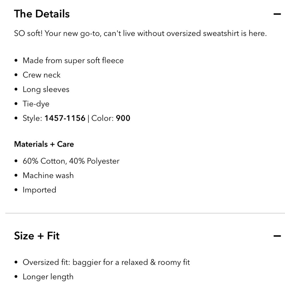 🆕 [AE] Summer Fleece Desert oversized sweatshirt - Picture 13 of 13